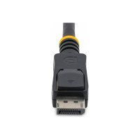 Produktbild för StarTech.com 0.5m Short DisplayPort 1.2 Cable with Latches DisplayPort 4k - DisplayPort-kabel - 50 cm