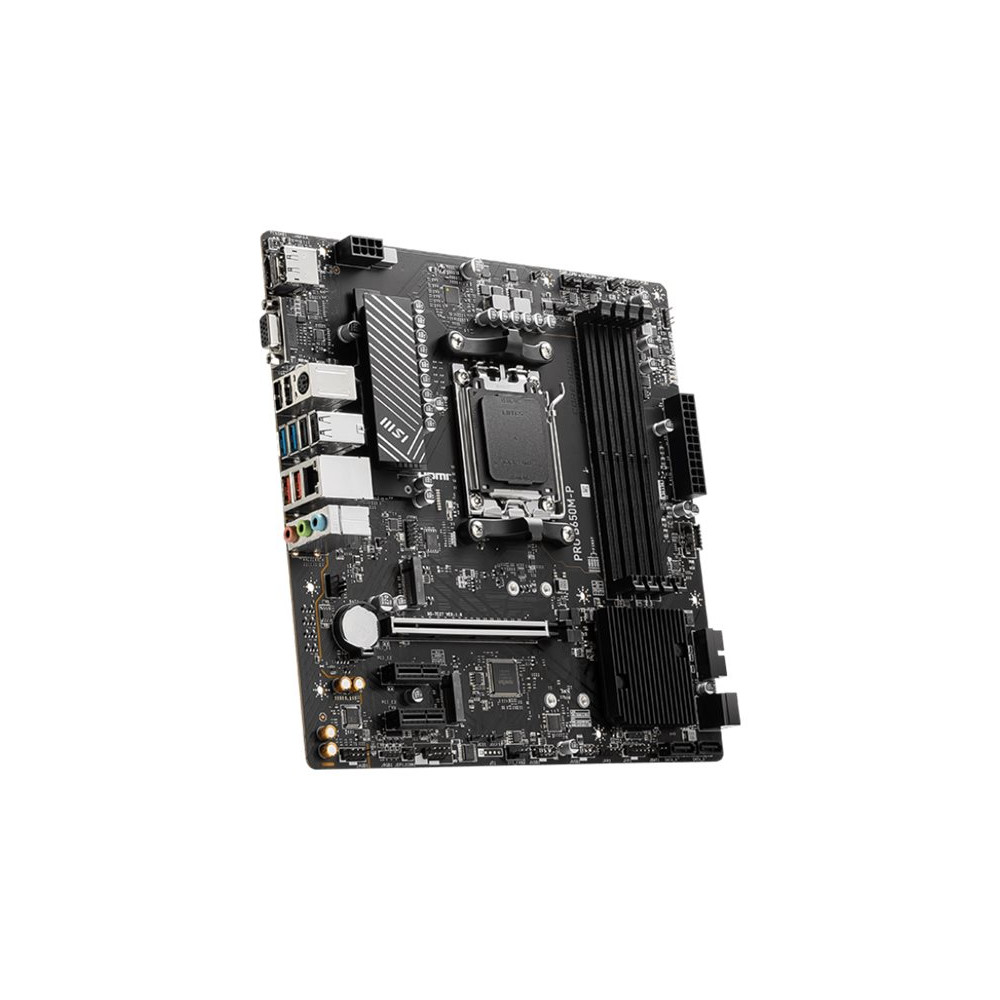 Produktbild för MSI PRO B650M-P - moderkort - micro ATX - Socket AM5 - AMD B650