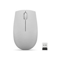 Produktbild för Lenovo 300 Wireless Compact - mus - med batteri - 2.4 GHz - arctic grey