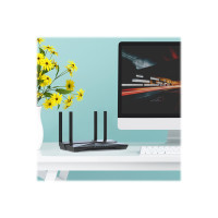 Produktbild för TP-Link Archer AX1500 - trådlös router - Wi-Fi 6 - skrivbordsmodell