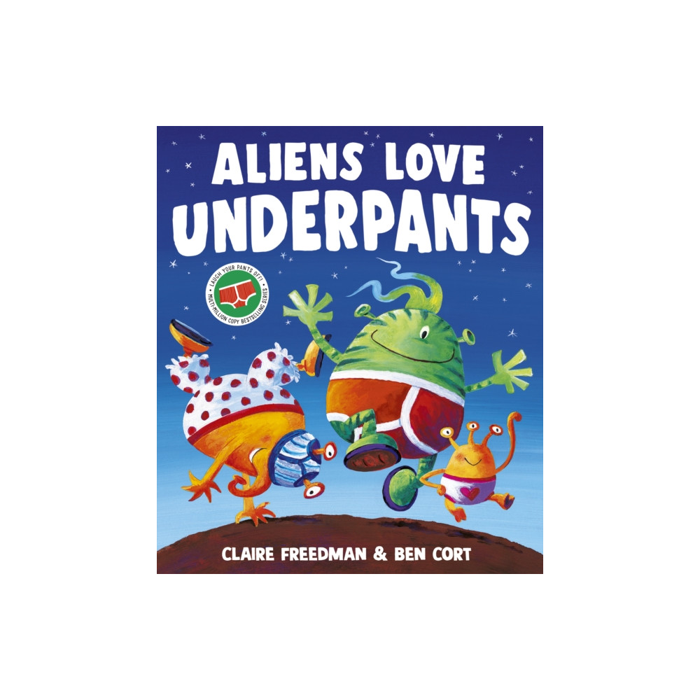 Produktbild för Aliens Love Underpants! (häftad, eng)