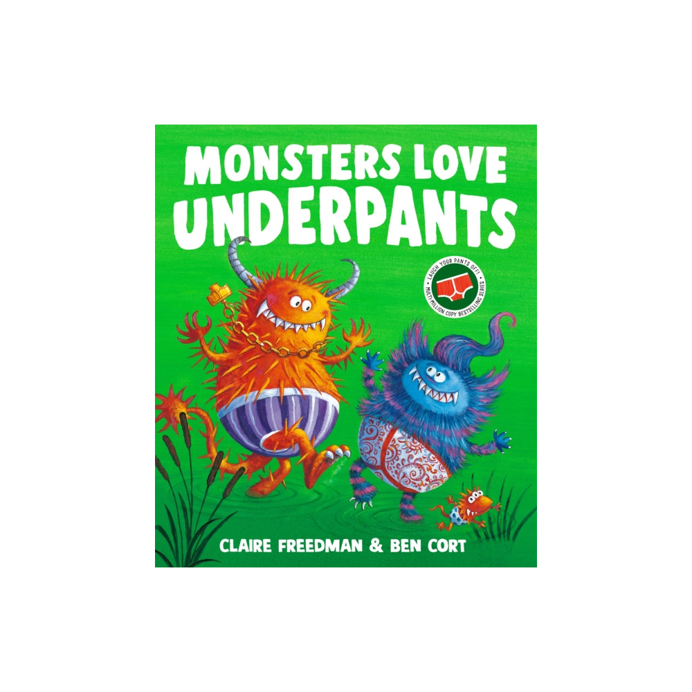 Produktbild för Monsters Love Underpants (häftad, eng)