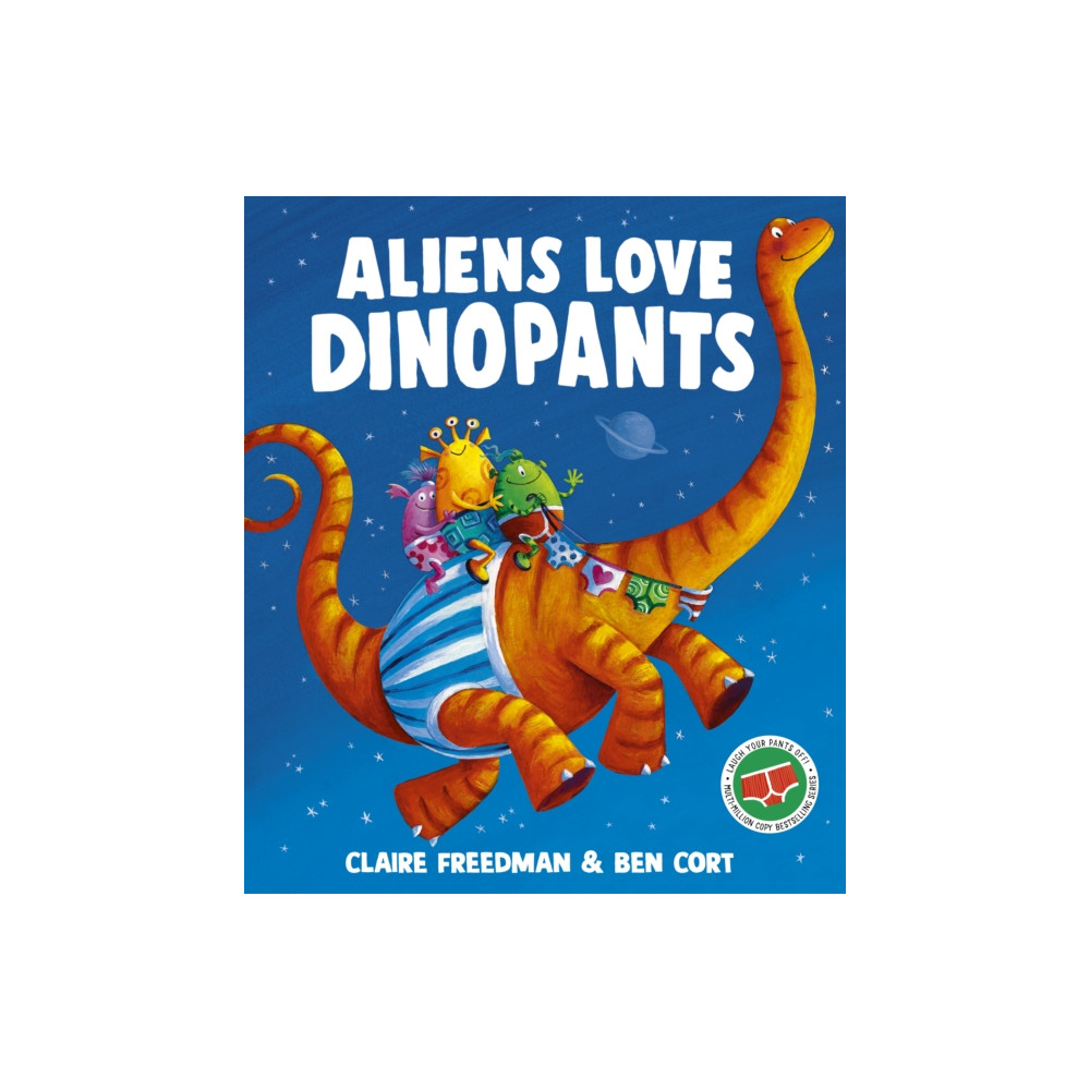 Produktbild för Aliens Love Dinopants (häftad, eng)