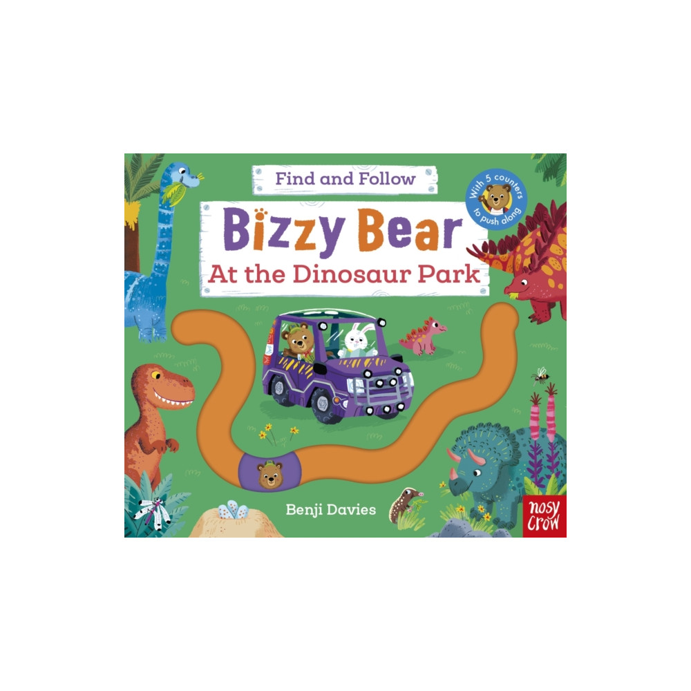 Produktbild för Bizzy Bear Find and Follow: At the Dinosaur Park (bok, board book, eng)