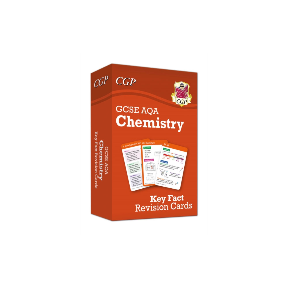 Produktbild för New GCSE Chemistry AQA Key Fact Revision Cards - Summary cards for quick revision (inbunden, eng)