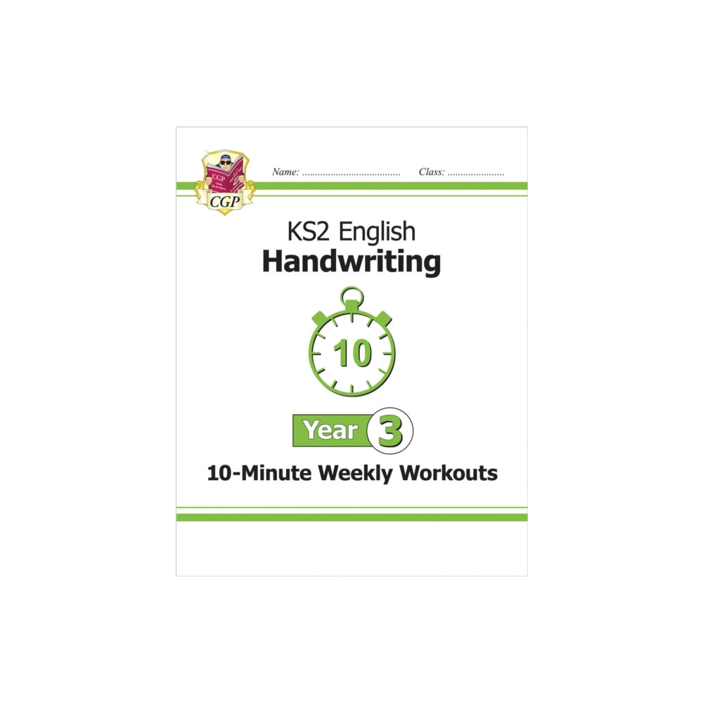 Produktbild för KS2 Year 3 English Handwriting 10-Minute Weekly Workouts (häftad, eng)