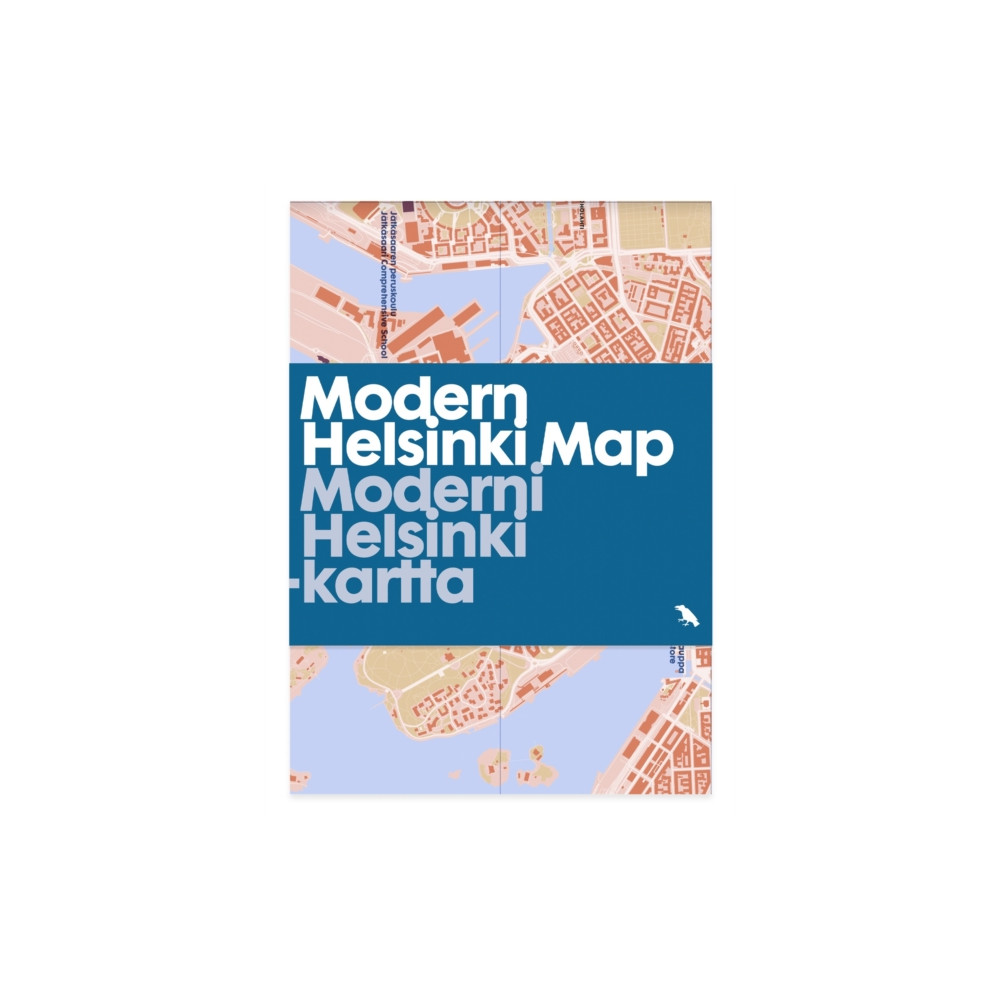 Produktbild för Modern Helsinki Map / Moderni Helsinki-kartta