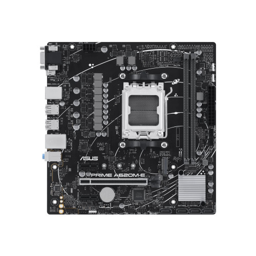 ASUSTeK COMPUTER ASUS Prime A620M-E-CSM - moderkort - micro ATX - Socket AM5 - AMD A620