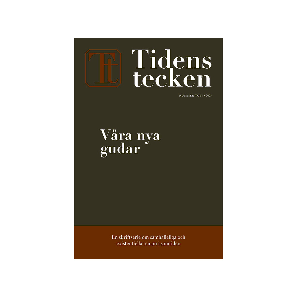 Produktbild för Våra nya gudar (bok, danskt band)