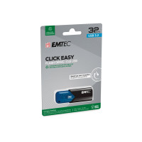 Produktbild för EMTEC B110 Click Easy 3.2 - USB flash-enhet - 32 GB