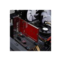 Produktbild för StarTech.com M.2 to U.3 Adapter, For M.2 NVMe SSDs, PCIe M.2 Drive to 2.5inch U.3 (SFF-TA-1001) Host Adapter/Converter, TAA Compliant - 2.5" Drive Form Factor (1M25-U3-M2-ADAPTER) - gränssnittsadapter - M.2 NVMe Card / PCIe 4.0 (NVMe) - U.3 - TAA-kompatib