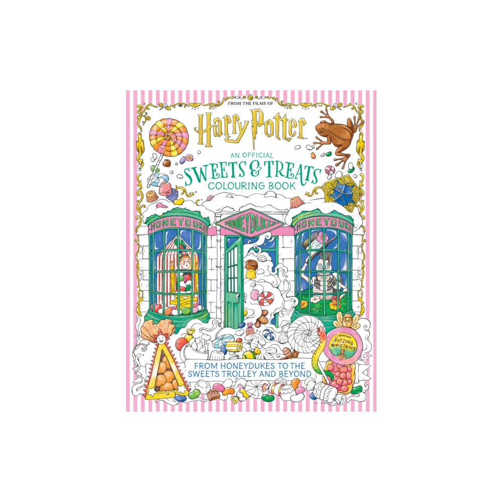 Produktbild för Harry Potter: An Official Sweets and Treats Colouring Book (häftad, eng)