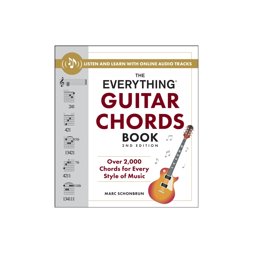 Produktbild för The Everything Guitar Chords Book, 2nd Edition (häftad, eng)