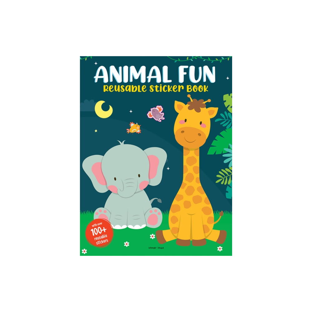 Produktbild för Animal Fun Reusable Sticker Book for Children (häftad, eng)