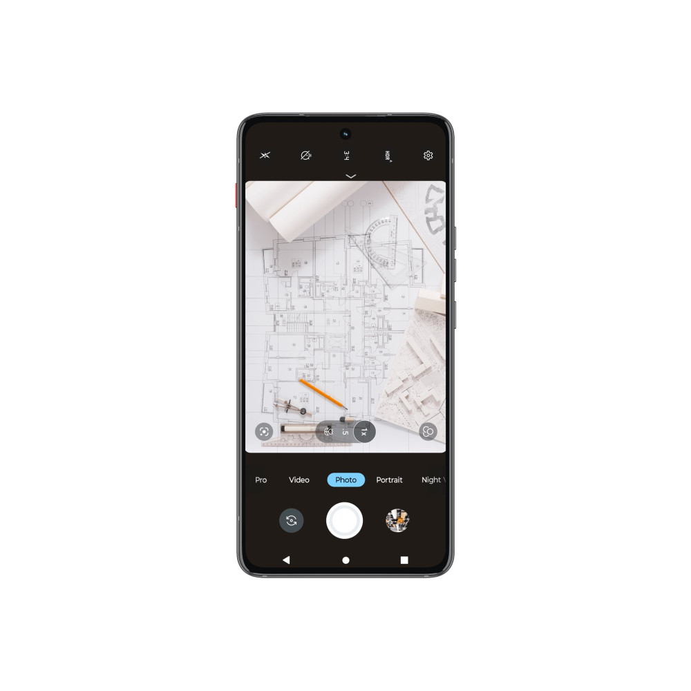 Produktbild för Motorola ThinkPhone - kolsvart - 5G pekskärmsmobil - 256 GB - GSM