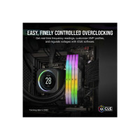 Produktbild för CORSAIR Vengeance RGB - DDR5 - sats - 32 GB: 2 x 16 GB - DIMM 288-pin / PC5-48000