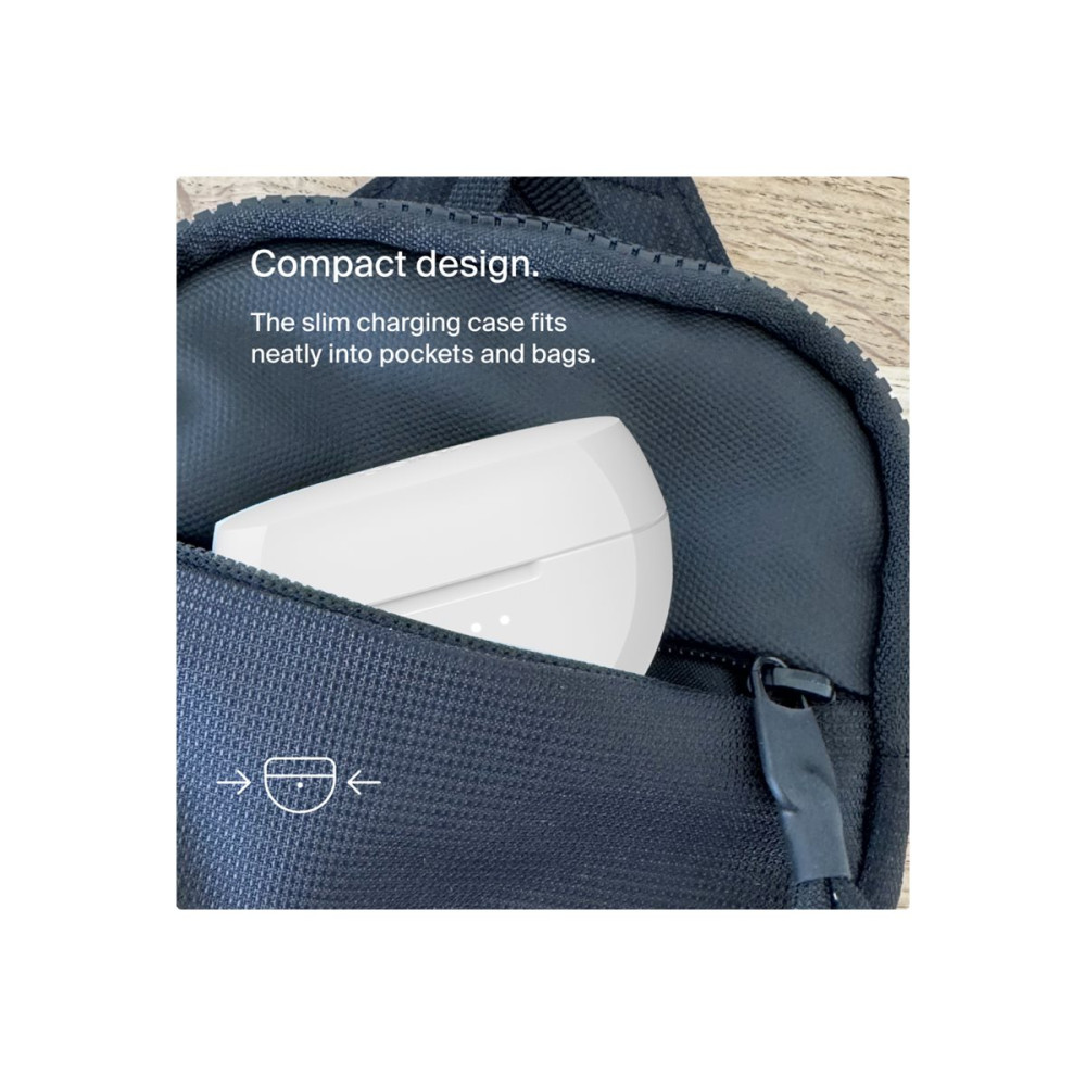 Produktbild för Belkin SoundForm Rhythm - True wireless-hörlurar med mikrofon