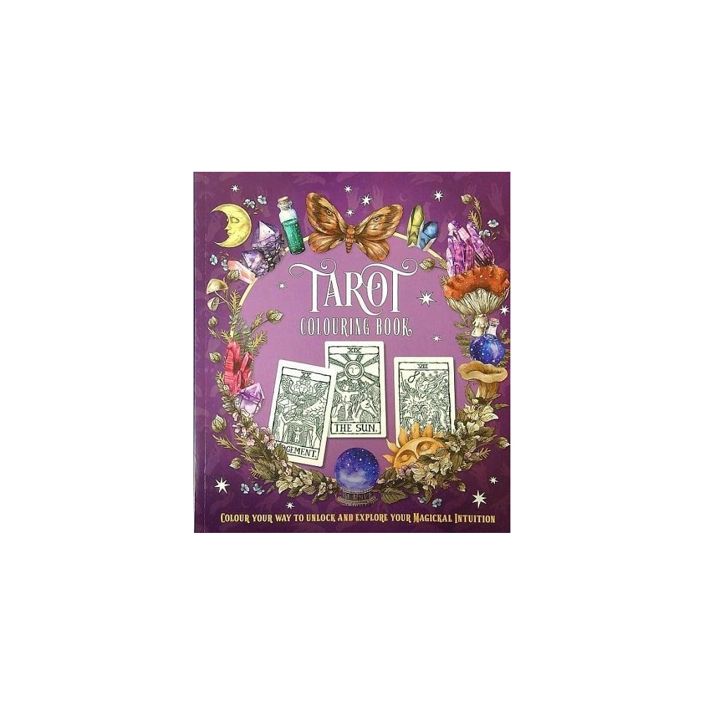 Produktbild för Tarot Colouring Book: Colour Your Way to Unlock and Explore Your Magickal Intuition (häftad, eng)