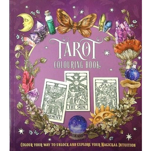 Chartwell Books Tarot Colouring Book: Colour Your Way to Unlock and Explore Your Magickal Intuition (häftad, eng)