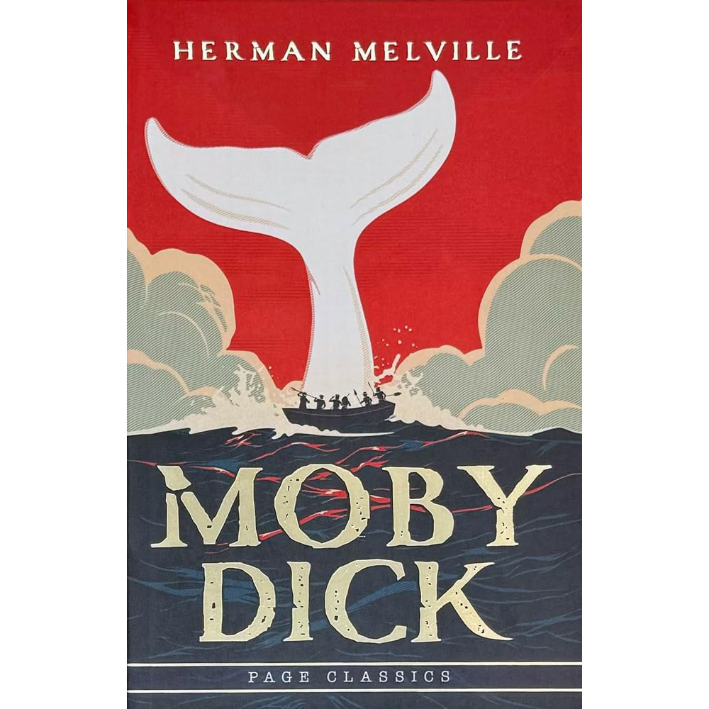 Produktbild för Moby Dick (häftad, eng)