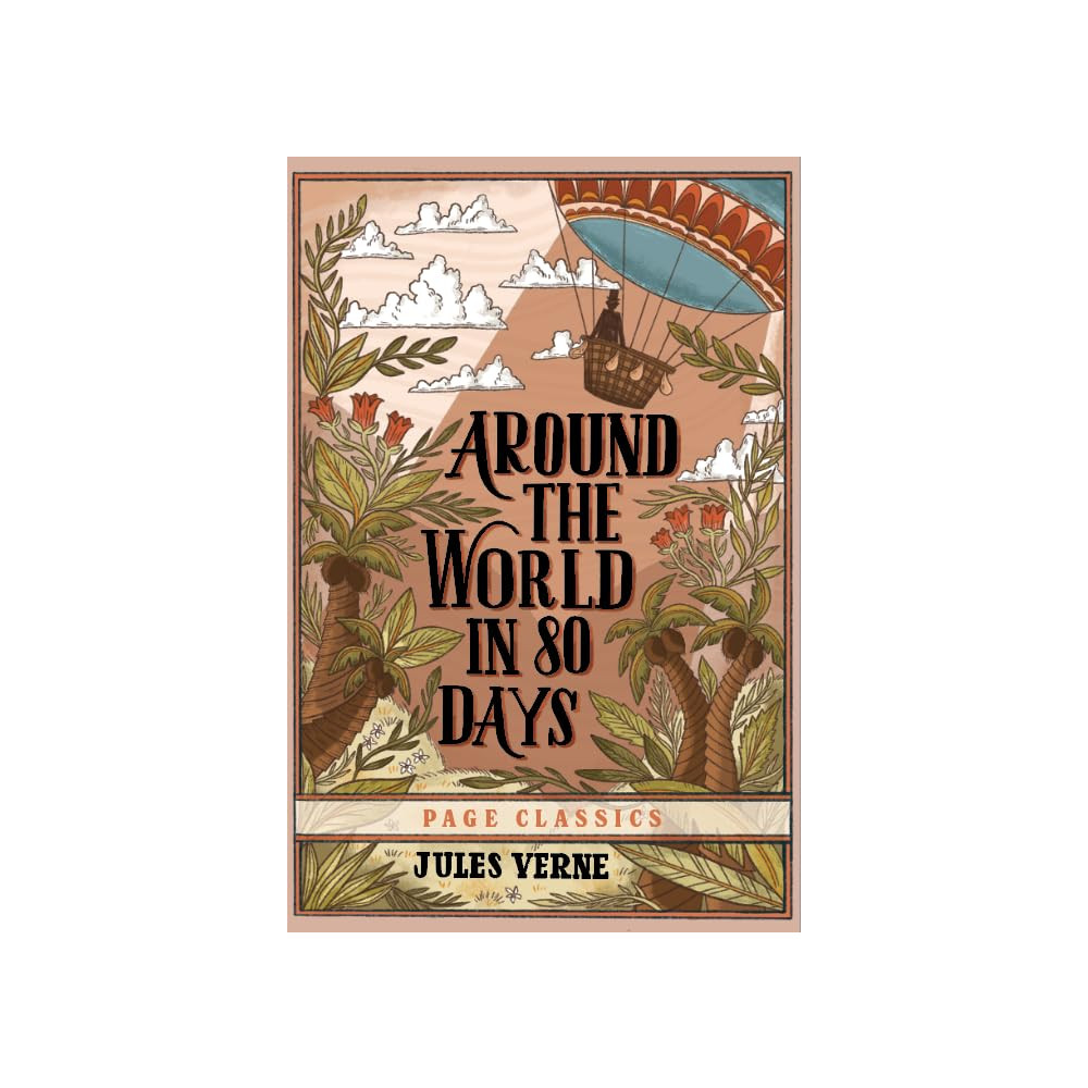 Produktbild för Around the World in Eighty Days (häftad, eng)
