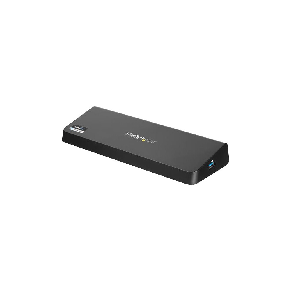 Produktbild för StarTech.com USB 3.0-dockningsstation för dubbla skärmar med HDMI och 4K DisplayPort - dockningsstation - USB - HDMI, DP - 1GbE