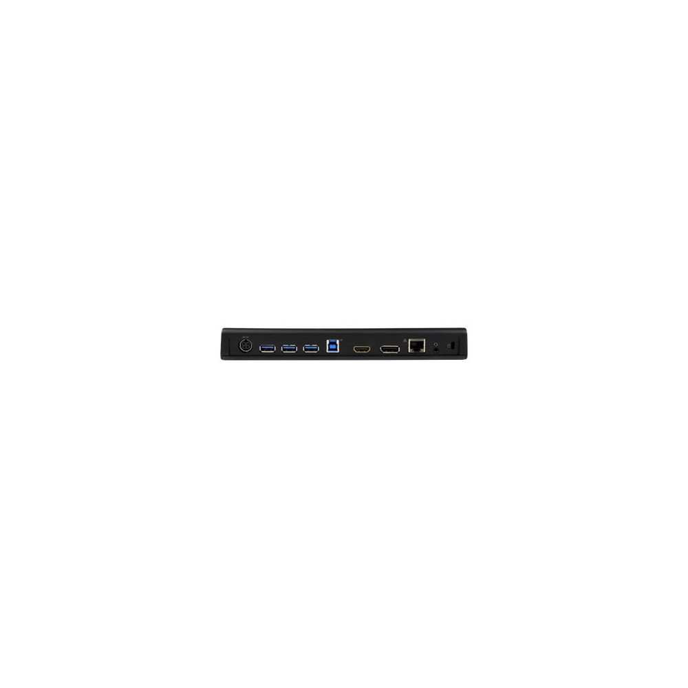 Produktbild för StarTech.com USB 3.0-dockningsstation för dubbla skärmar med HDMI och 4K DisplayPort - dockningsstation - USB - HDMI, DP - 1GbE