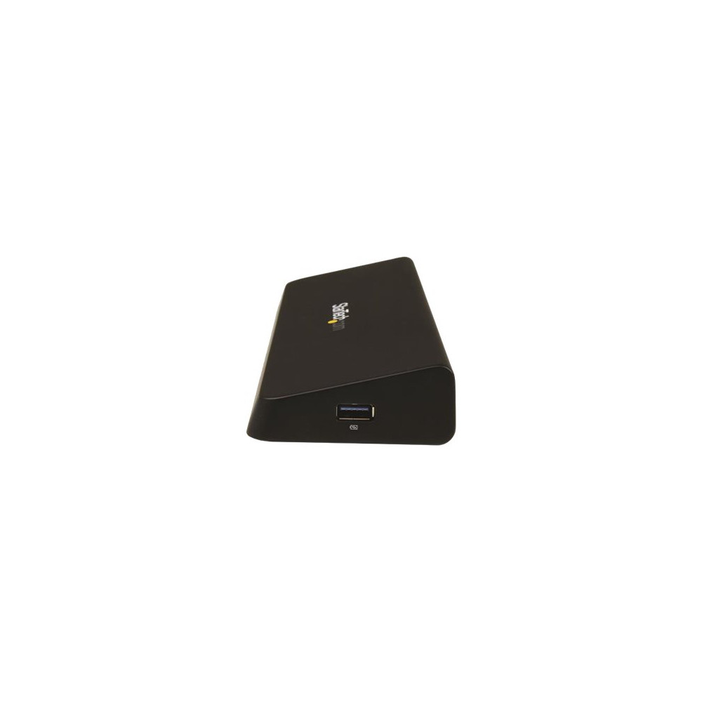 Produktbild för StarTech.com USB 3.0-dockningsstation för dubbla skärmar med HDMI och 4K DisplayPort - dockningsstation - USB - HDMI, DP - 1GbE