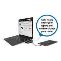Produktbild för StarTech.com USB 3.0-dockningsstation för dubbla skärmar med HDMI och 4K DisplayPort - dockningsstation - USB - HDMI, DP - 1GbE