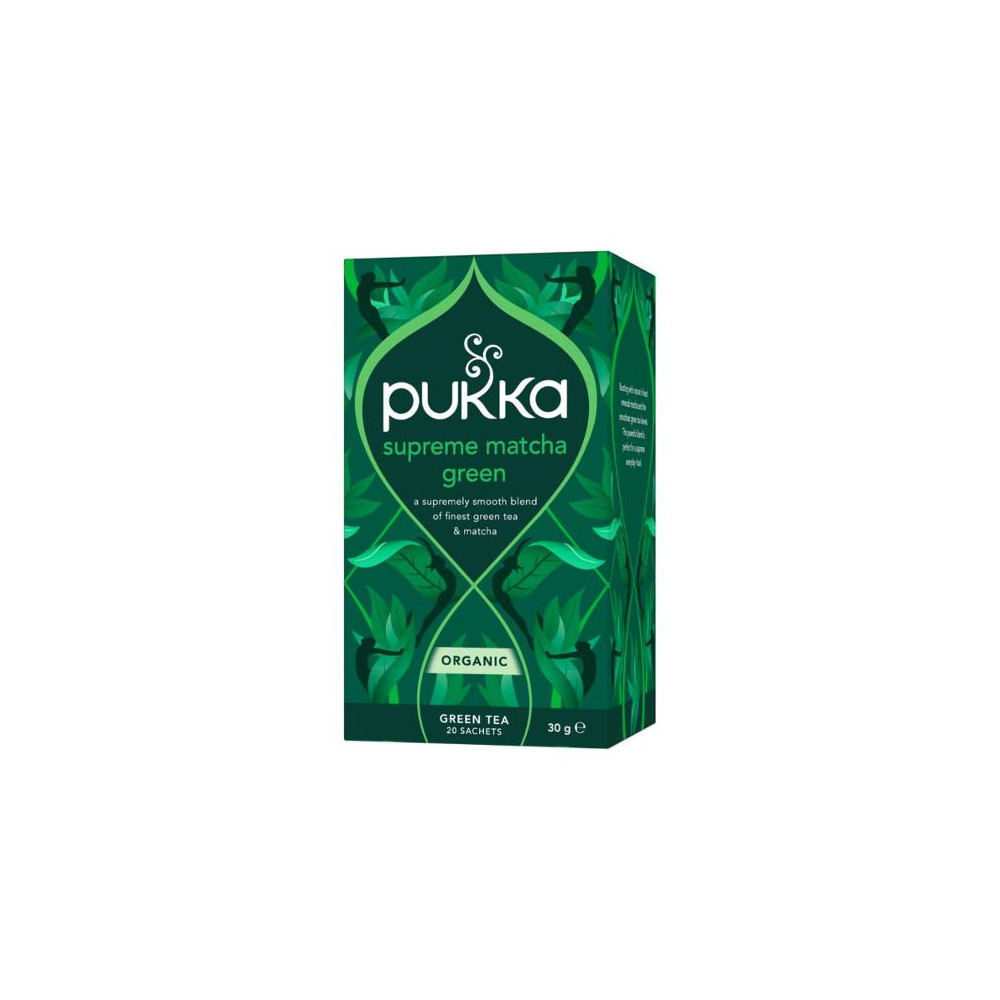 Produktbild för Te PUKKA Örtte SupremeMatcha Green 20/fp