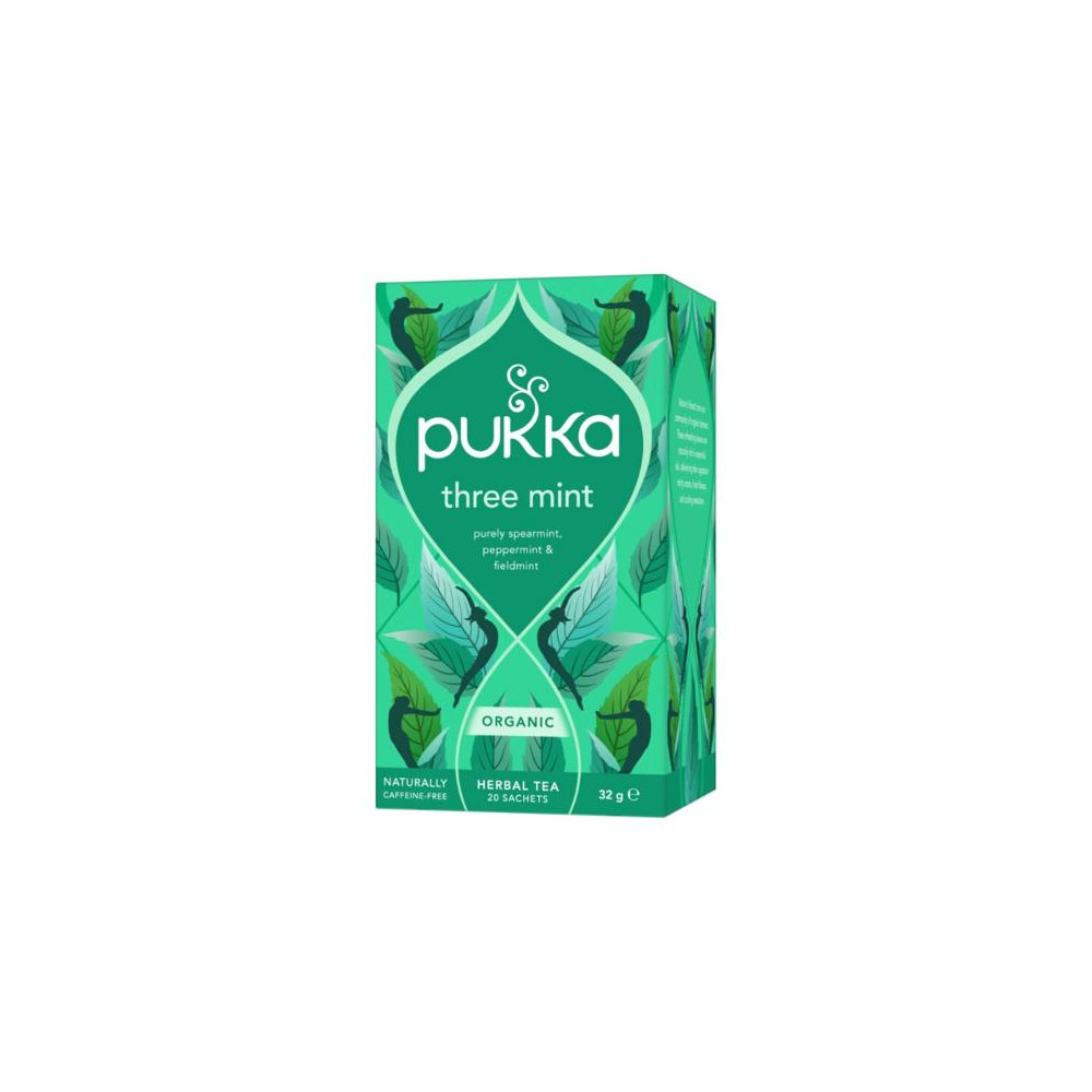 Produktbild för Te PUKKA Örtte Three Mint 20/fp