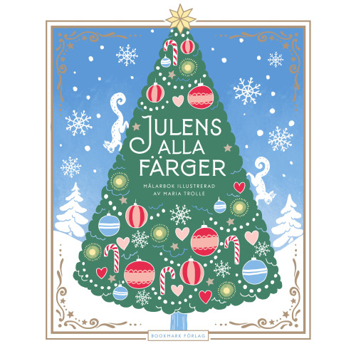 Maria Trolle Julens alla färger (bok, kartonnage)
