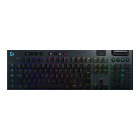 Produktbild för Logitech G915 LIGHTSPEED Wireless RGB Mechanical Gaming Keyboard - GL Tactile - tangentbord - Nordisk - svart Inmatningsenhet