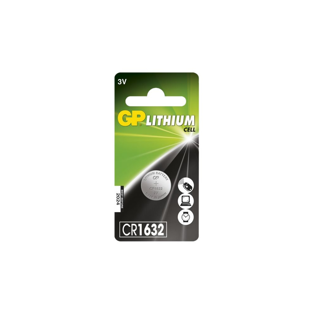 Produktbild för GP batteri x CR1632 - Li