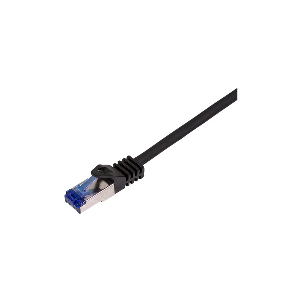 Produktbild för LogiLink Professional Ultraflex - patch-kabel - 1 m - svart, RAL 9011