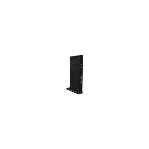 RaidSonic Technology ICY BOX IB-DK2241AC - dockningsstation - USB - DVI, HDMI - 1GbE