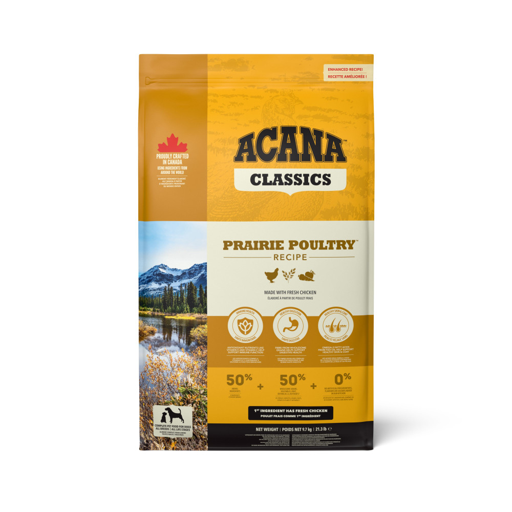 Produktbild för Classic Praire Poultry Torrfoder för hund 9,7kg