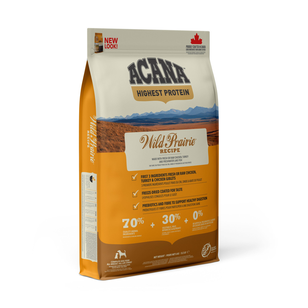 Produktbild för Wild Prairie Recipe Torrfoder för hund 6kg