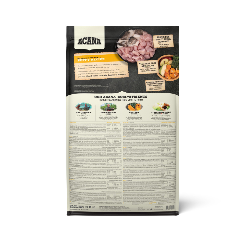Produktbild för Puppy Recipe Torrfoder för hund 11,4kg