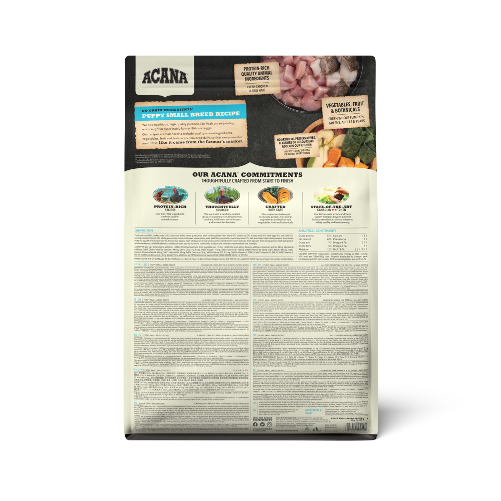Produktbild för Puppy Small Breed Recipe Torrfoder för hund 2kg