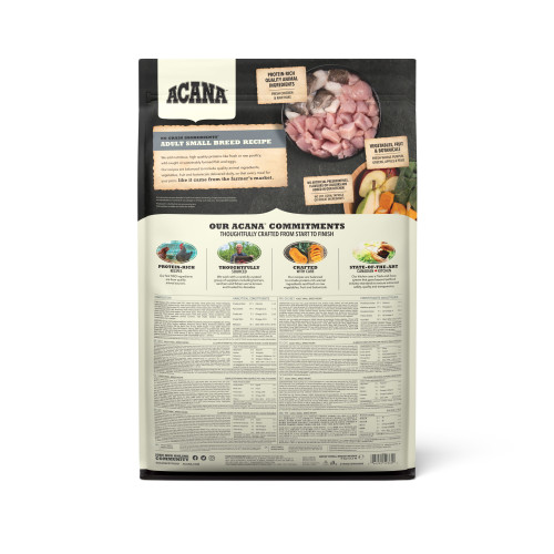 ACANA Adult Small Breed Recipe Torrfoder för hund 6kg