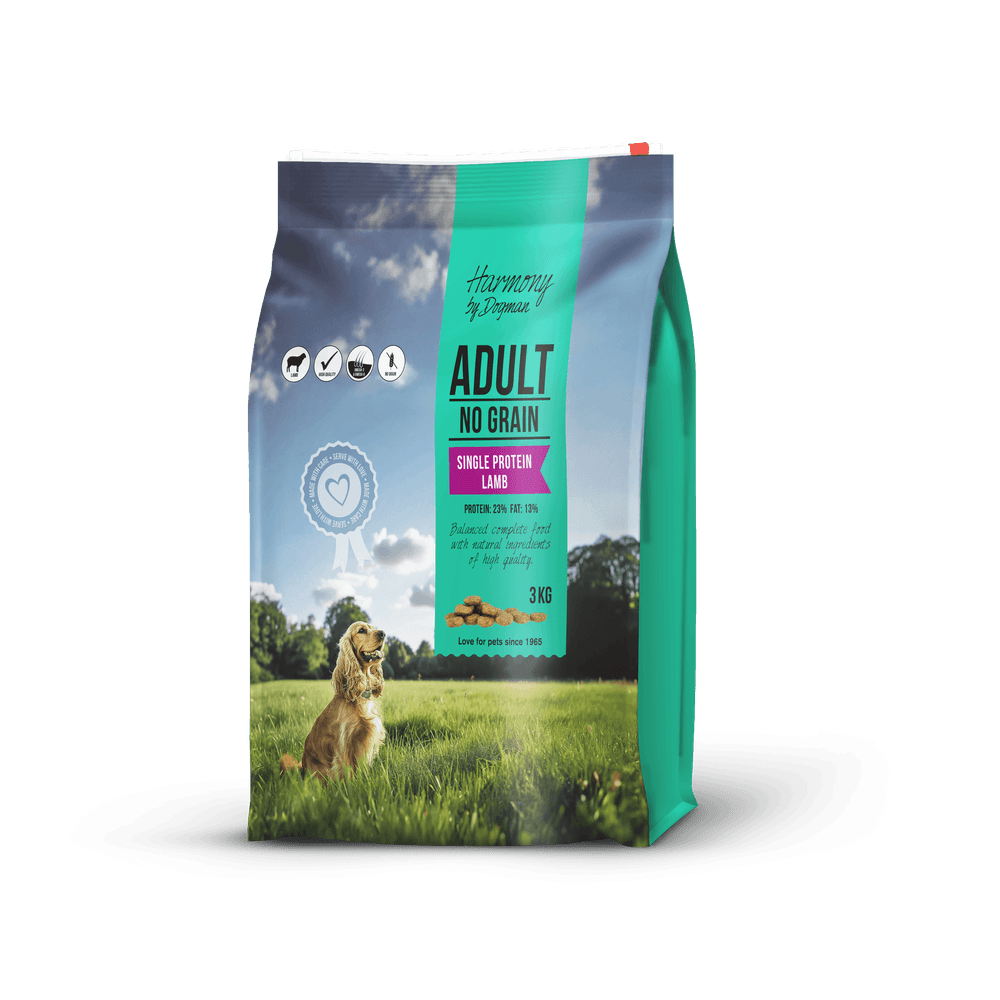 Produktbild för Adult Lamb spannmålsfritt hundfoder 3kg