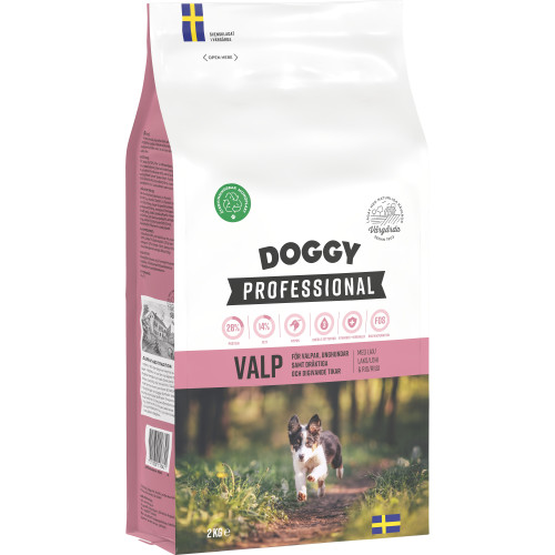Doggy Professional Valp Hundfoder 2kg