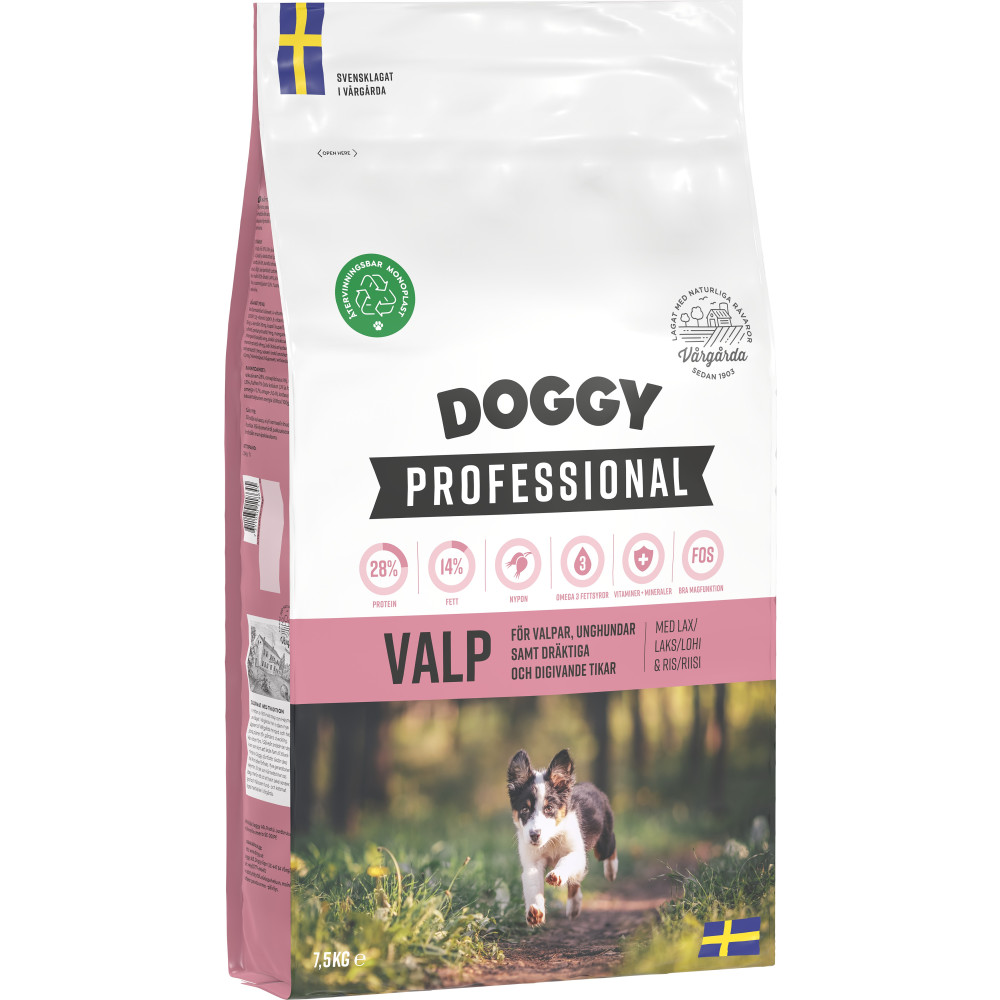 Produktbild för Valp Hundfoder 7,5kg