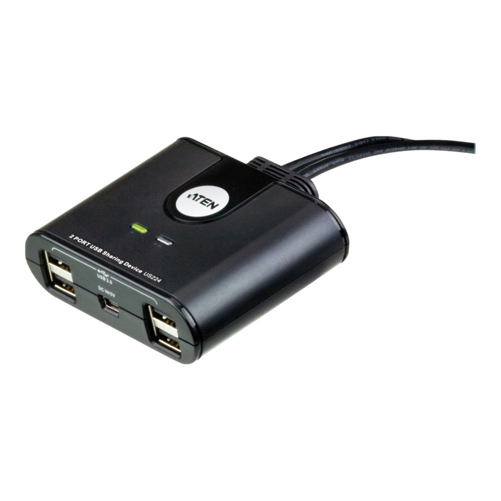 Produktbild för ATEN US224 2-Port USB Peripheral Sharing Device - USB-växel