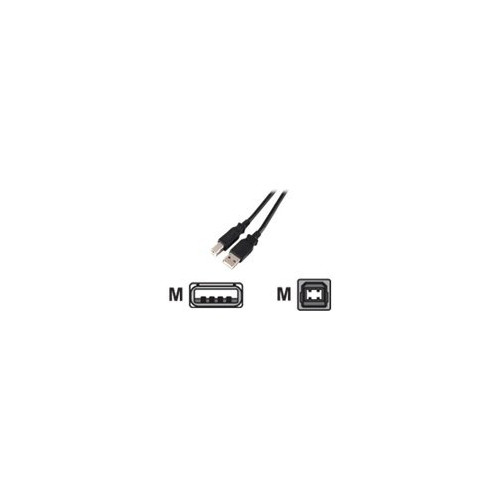 EFB-Elektronik - USB-kabel - USB till USB typ B - 5 m - Adaptrar & Hubbar