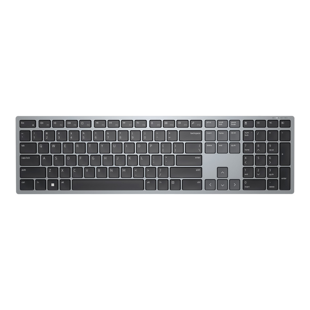 Produktbild för Dell Multi-Device KB700 - tangentbord - QWERTZ - tysk - grå Inmatningsenhet