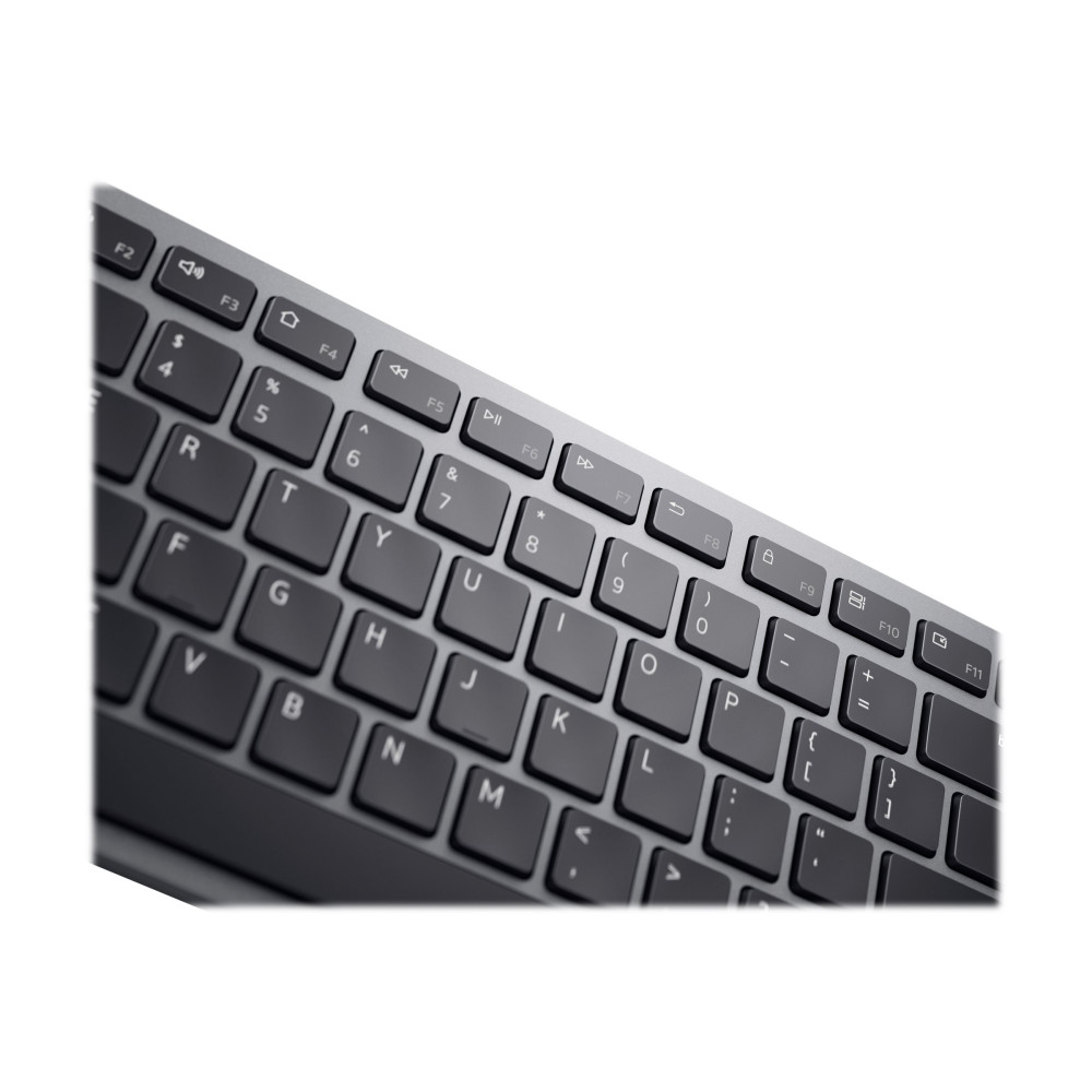 Produktbild för Dell Multi-Device KB700 - tangentbord - QWERTZ - tysk - grå Inmatningsenhet