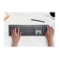 Produktbild för Dell Multi-Device KB700 - tangentbord - QWERTZ - tysk - grå Inmatningsenhet