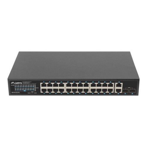 LANBERG Lanberg RSGE-24P-2GE-2S-250 - switch - 24 portar - ohanterad - rackmonterbar